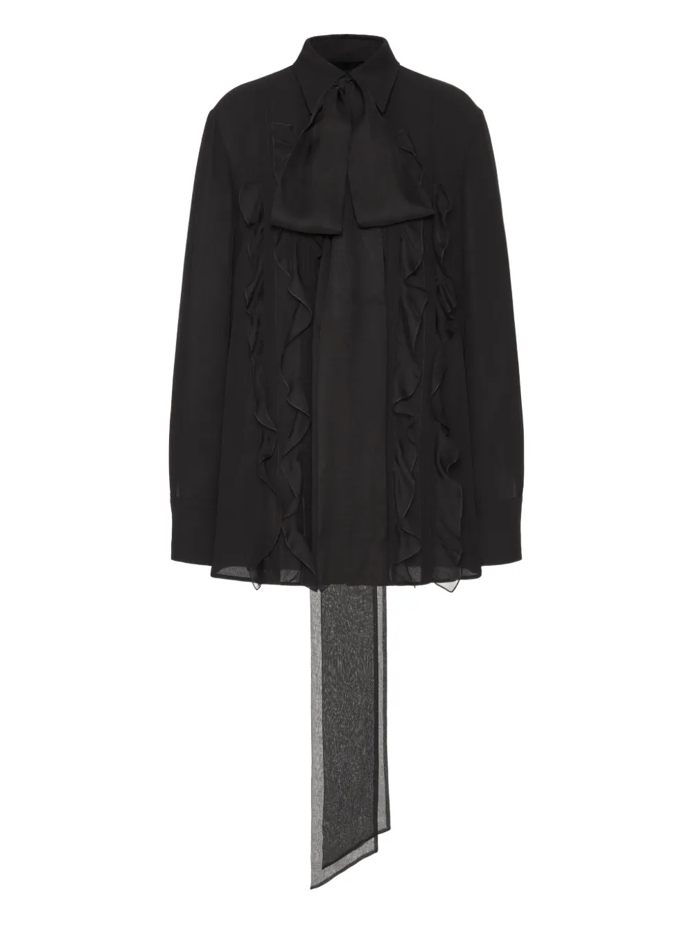 Valentino Garavani silk top | Black | Image 1