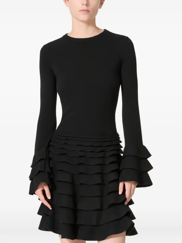 トップス valentino black summer wool knit 24aw Valentino Garavani Knitted Sweater | Black | FARFETCH RO