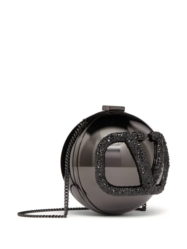 Valentino Garavani VLogo Signature Clutch Bag Black FARFETCH ZA