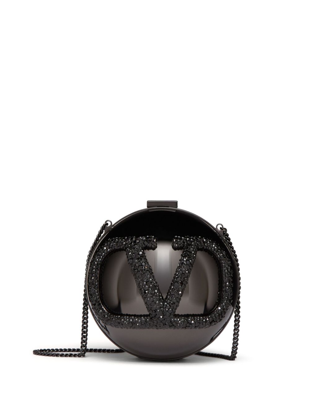 Valentino Garavani Clutch VLOGO Signature - Nero