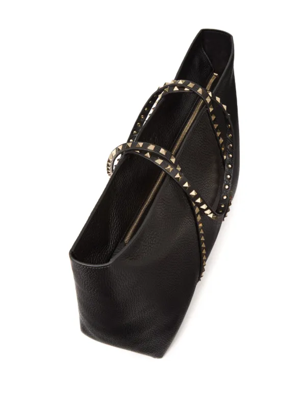Valentino Garavani ロックスタッズ ハンドバッグ | ブラック