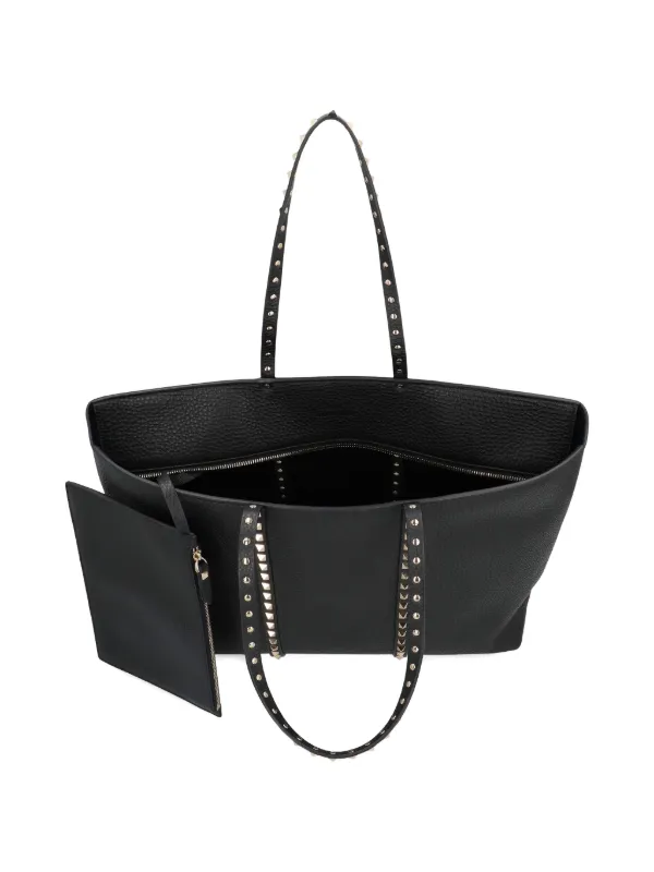 Valentino Garavani ロックスタッズ ハンドバッグ | ブラック