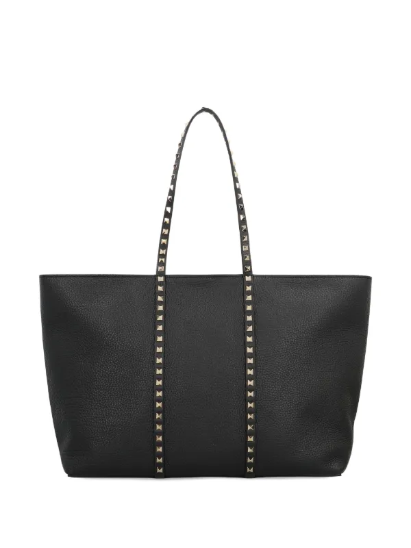 Valentino Garavani ロックスタッズ ハンドバッグ | ブラック