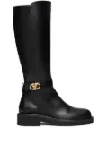 Valentino Garavani 40mm VLogo Locker boots - Black
