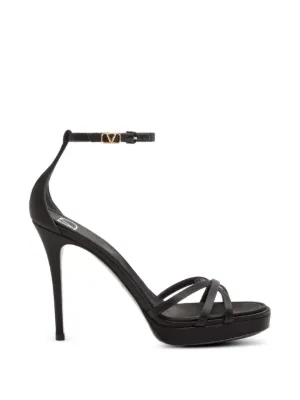 Valentino Garavani ロックスタッズ ウェッジ サンダル 通販 - FARFETCH