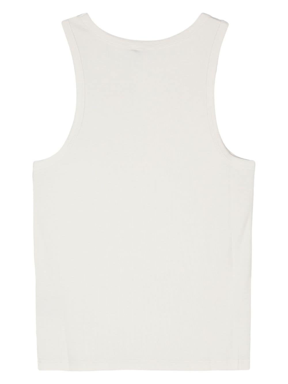 ENTIRE STUDIOS Geribbelde tanktop - Beige