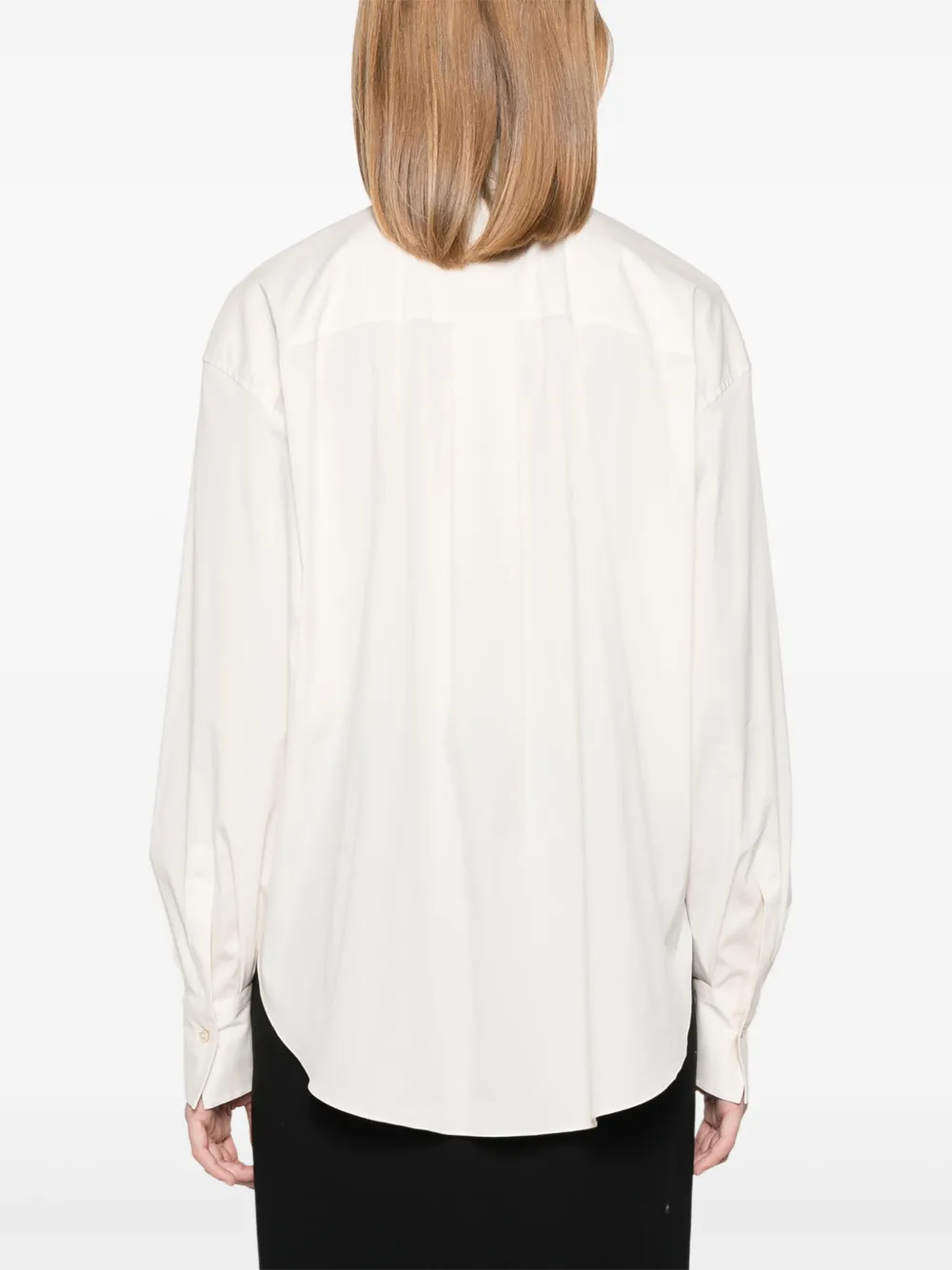 Brunello Cucinelli Blouse met kettingdetail Wit
