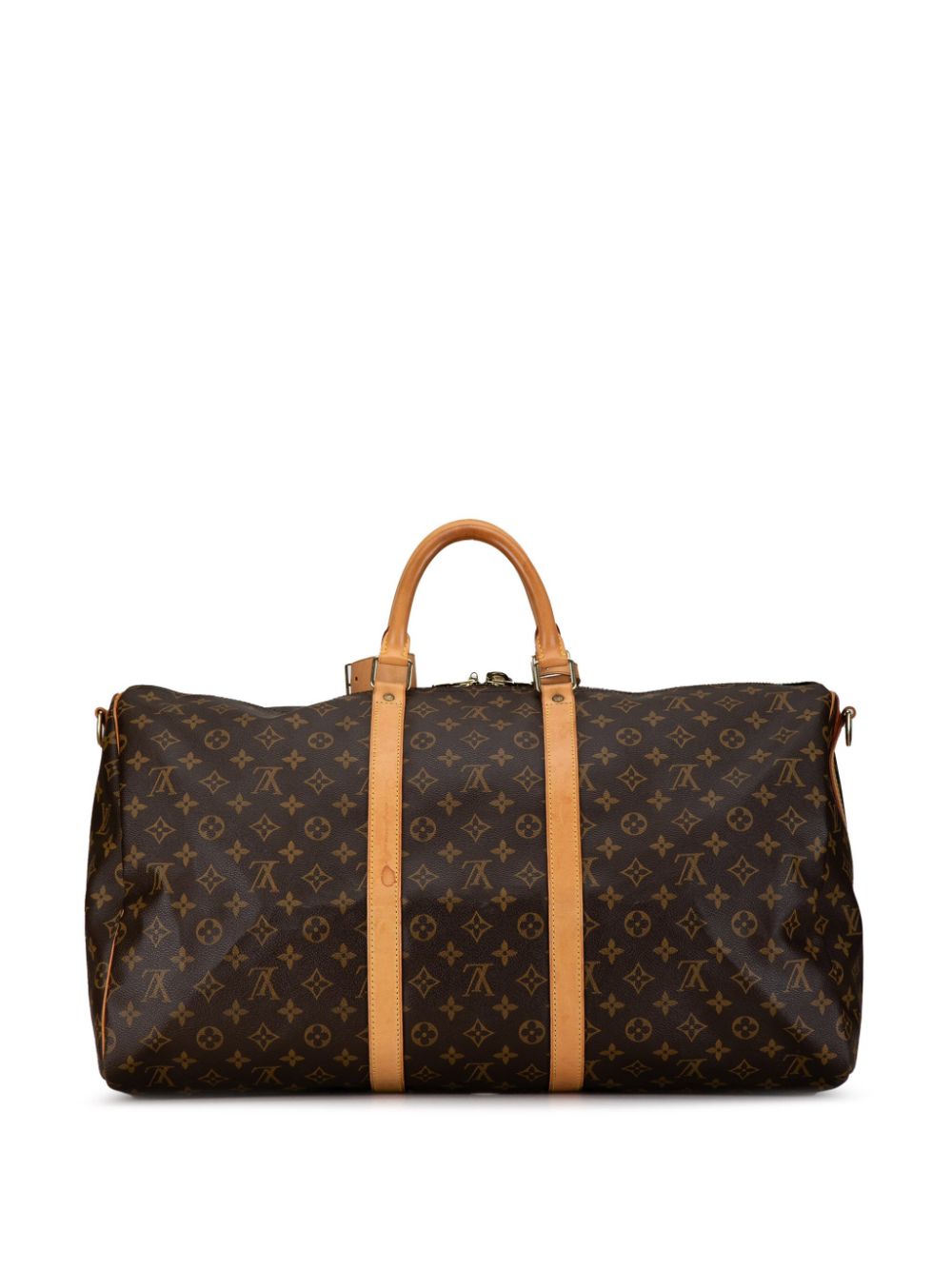 Louis Vuitton Pre-Owned 1997 Monogram Keepall Bandouliere 55 travel bag - Bruin