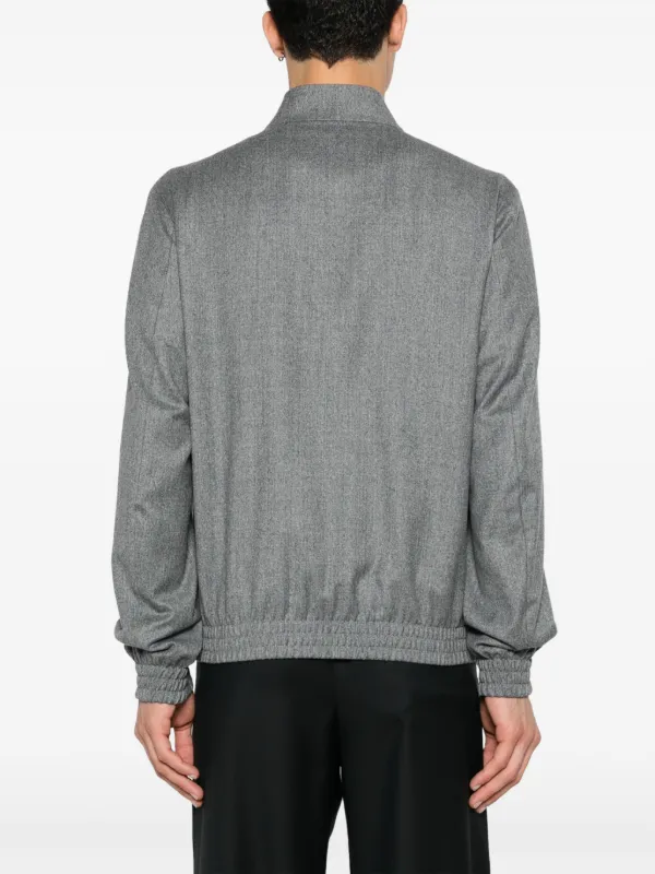 Zegna ボンバージャケット | グレー | FARFETCH JP