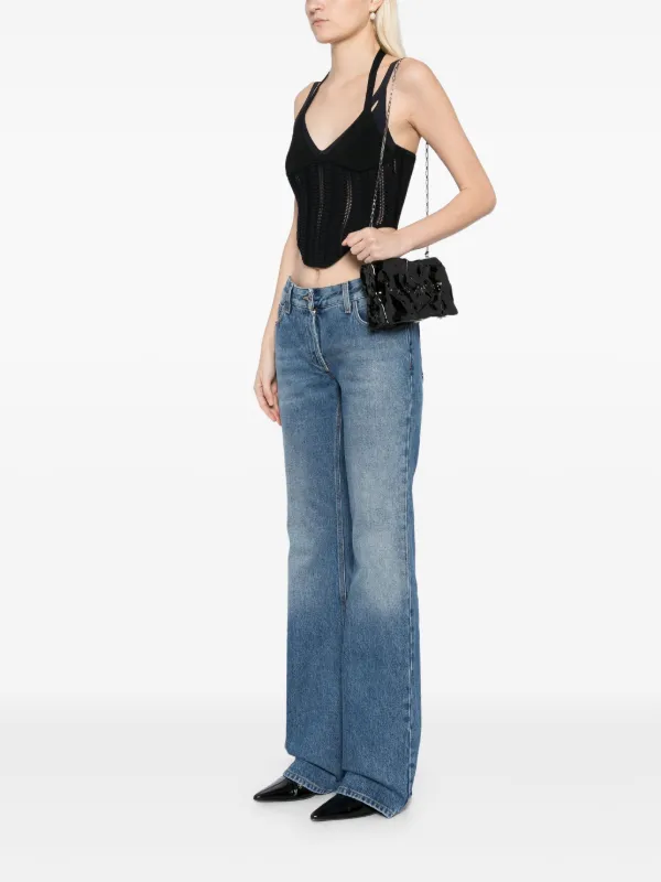 Off-White ロゴエンボス ショルダーバッグ | ブラック | FARFETCH JP