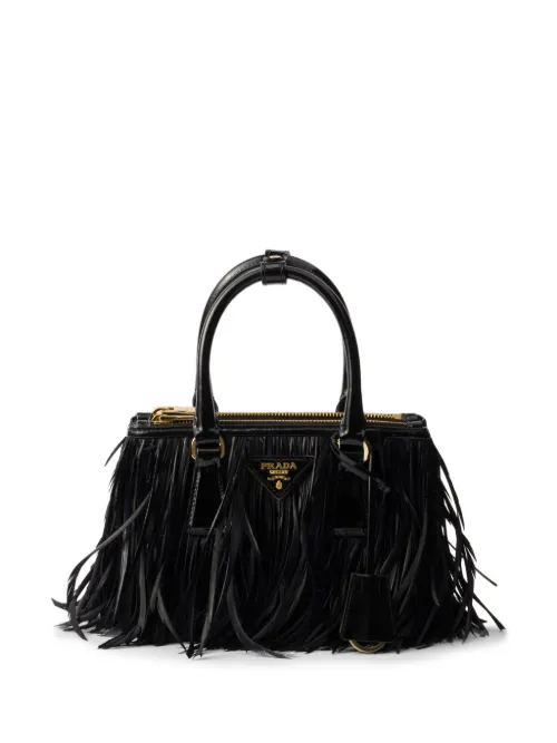 Prada mini sac Galleria - Noir - Prada - Modalova