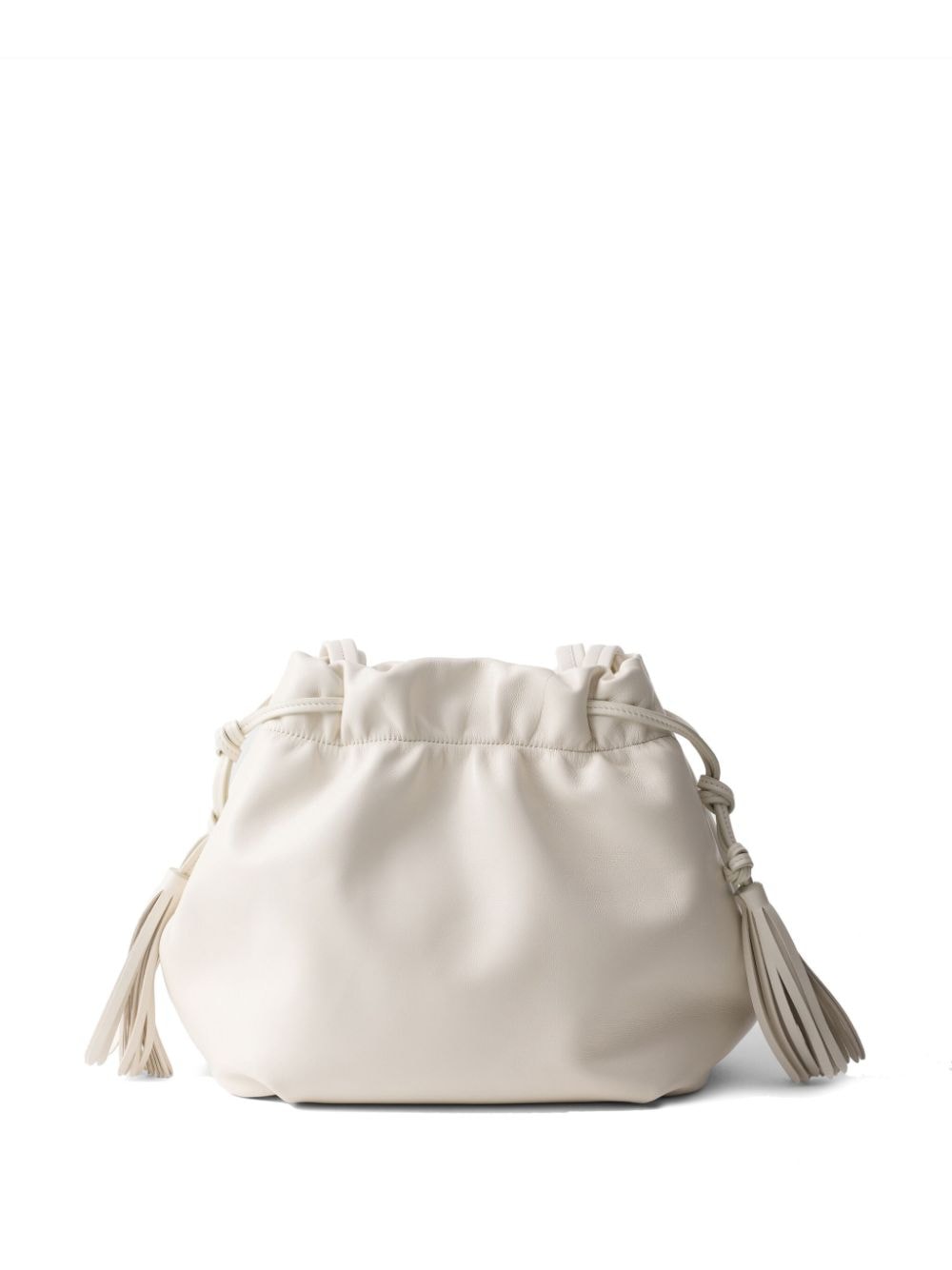 Prada Nappa leather shoulder bag - Wit