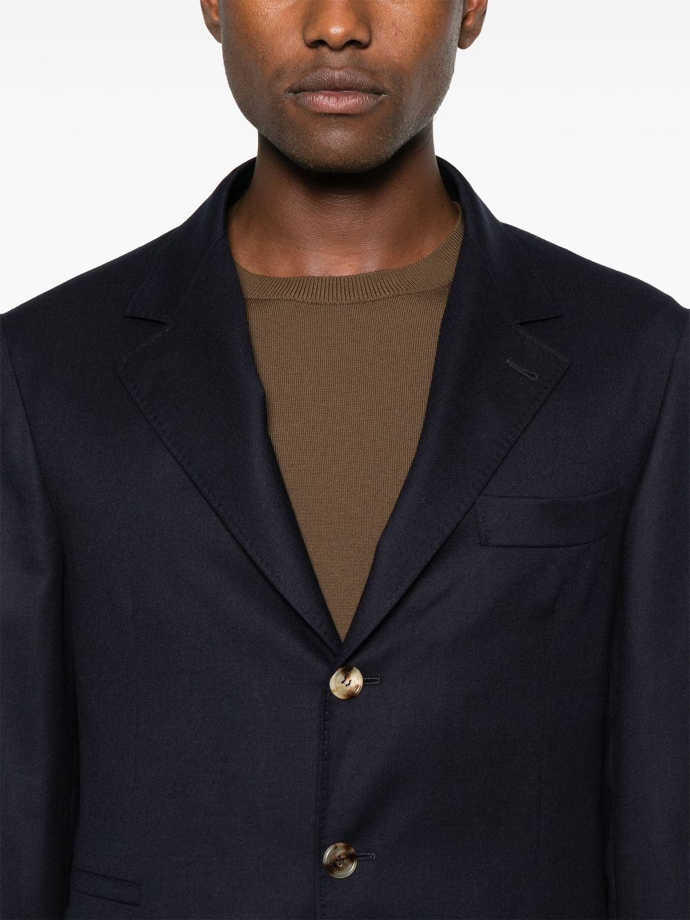 Brunello Cucinelli twill blazer Men