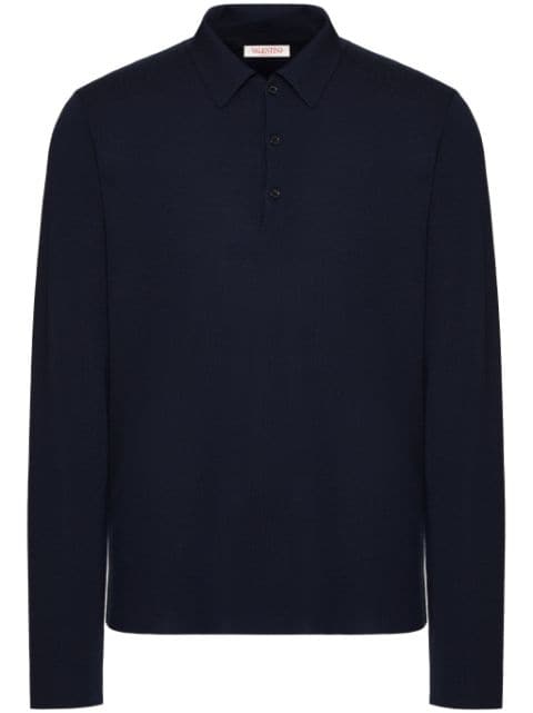 Valentino Garavani long-sleeve polo shirt 