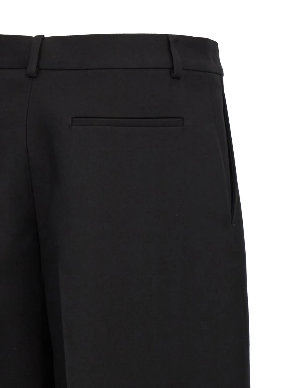 cropped wide-leg trousers
