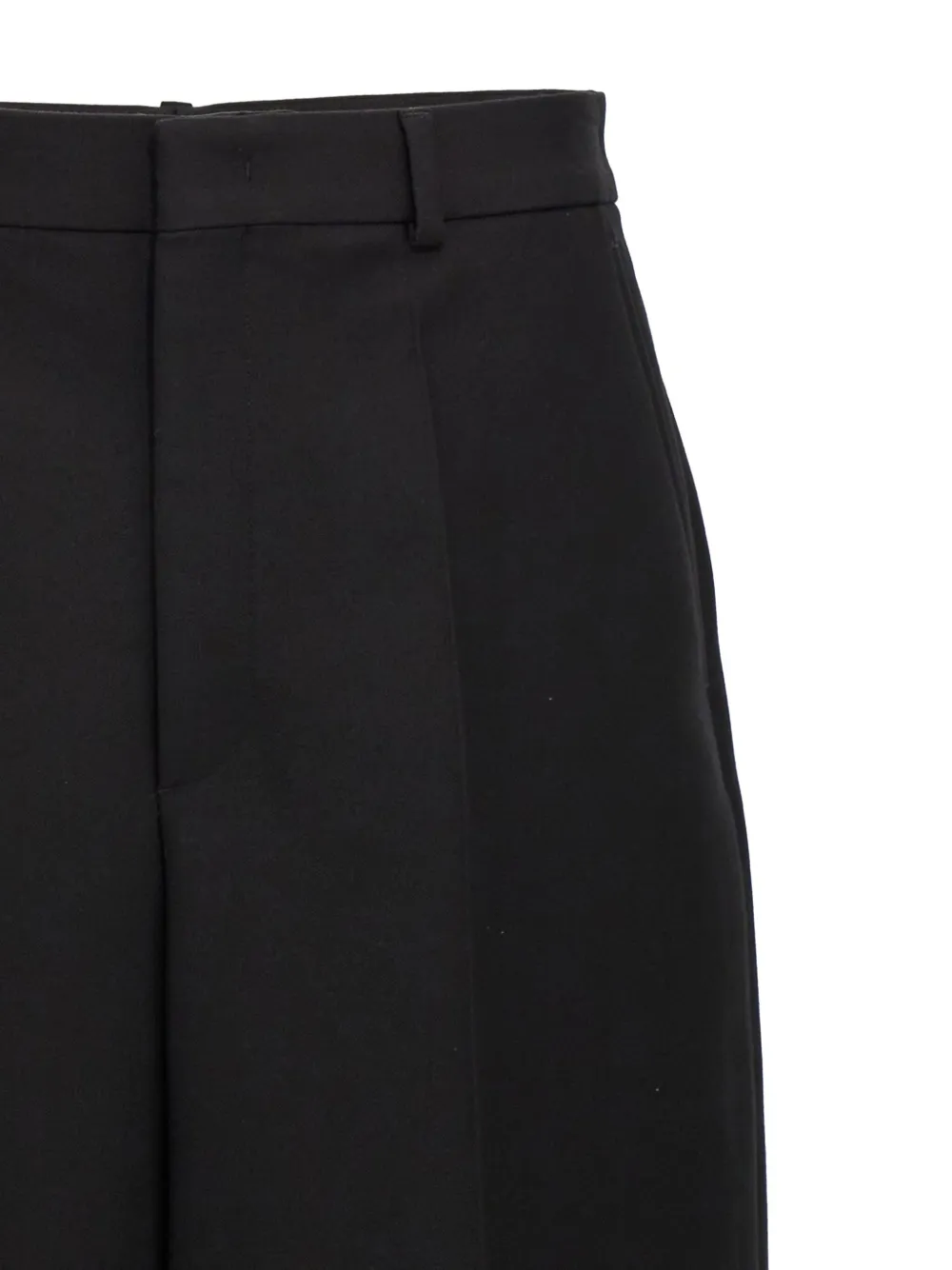 cropped wide-leg trousers