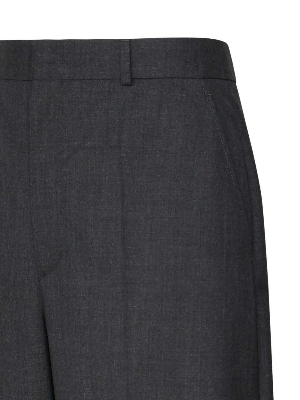 Valentino Garavani Broek van scheerwolblend Grijs