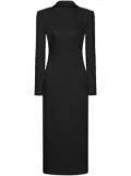Valentino Garavani V-back midi dress - Black