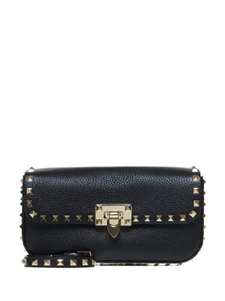 Valentino Garavani ロックスタッズ ショルダーバッグ | ブラック
