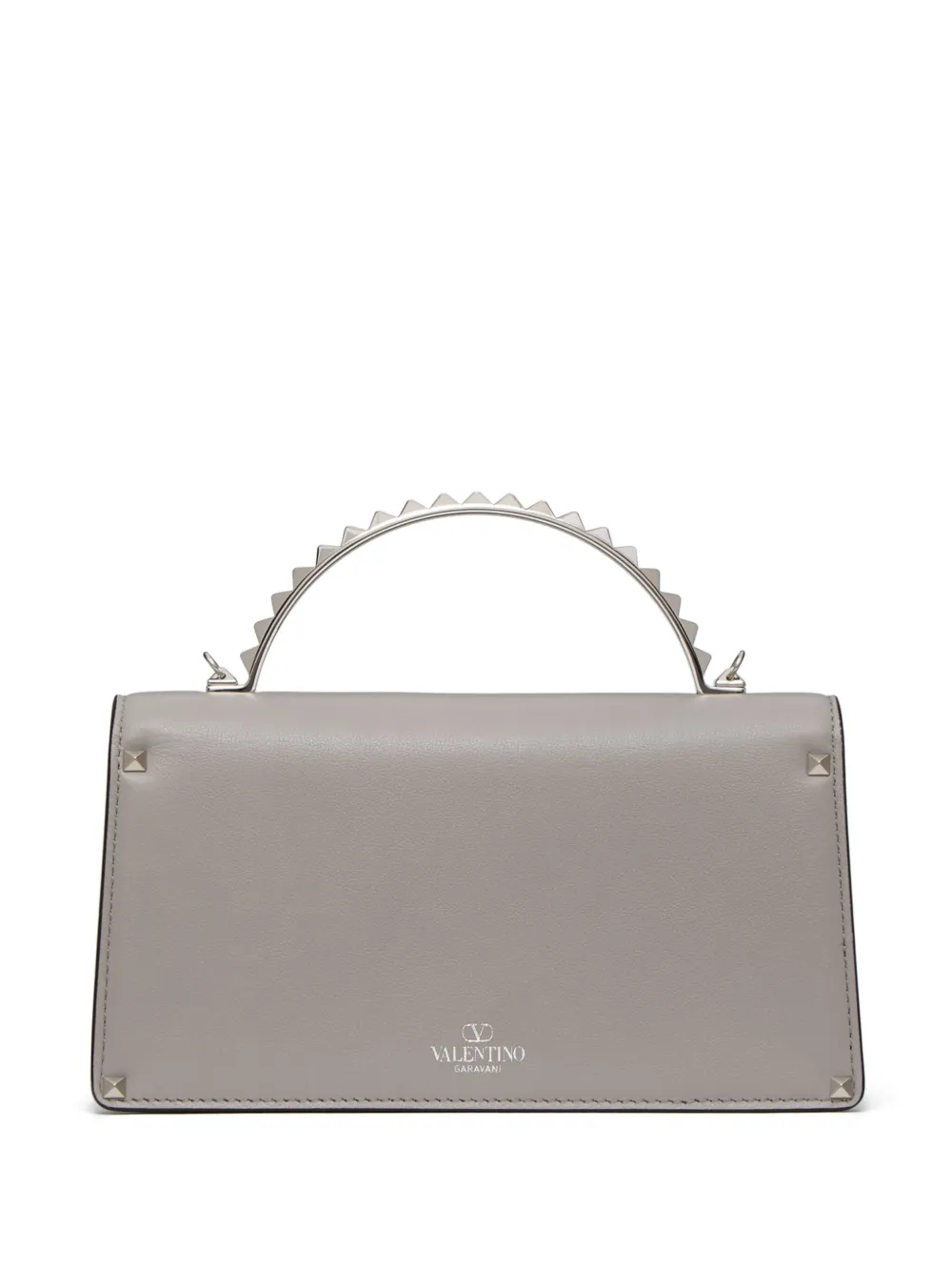 Valentino Garavani Rockstud leren mini-tas - Grijs