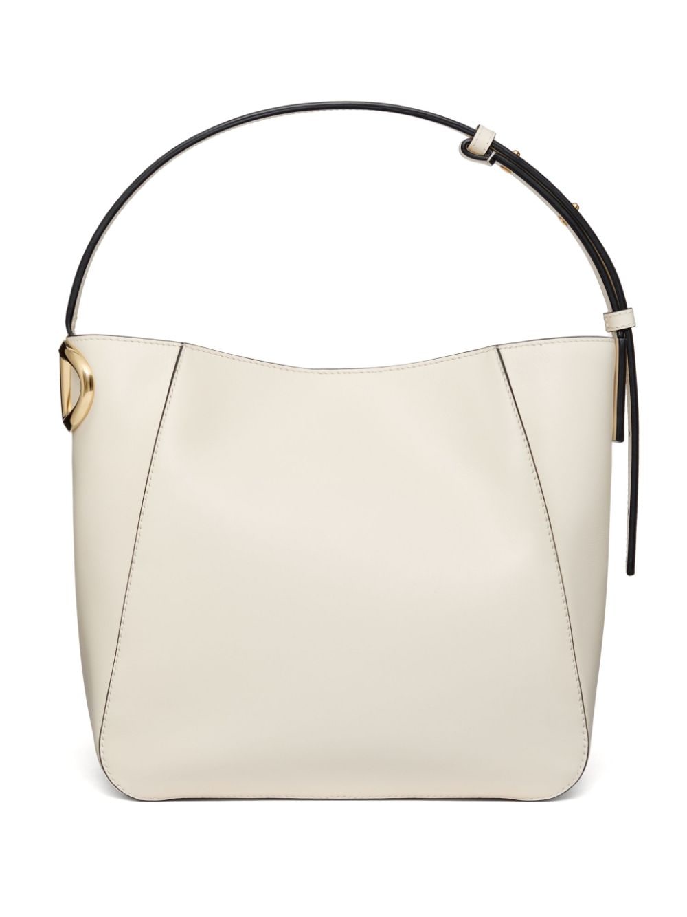 VALENTINO GARAVANI VLOGO LEATHER BUCKET BAG 