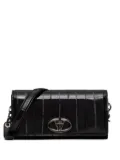 Valentino Garavani Ohval leather cross body bag - Black