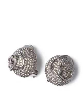 VALENTINO Vロゴ シグネチャーピアス Valentino Garavani Vロゴ シグネチャー ピアス | シルバートーン