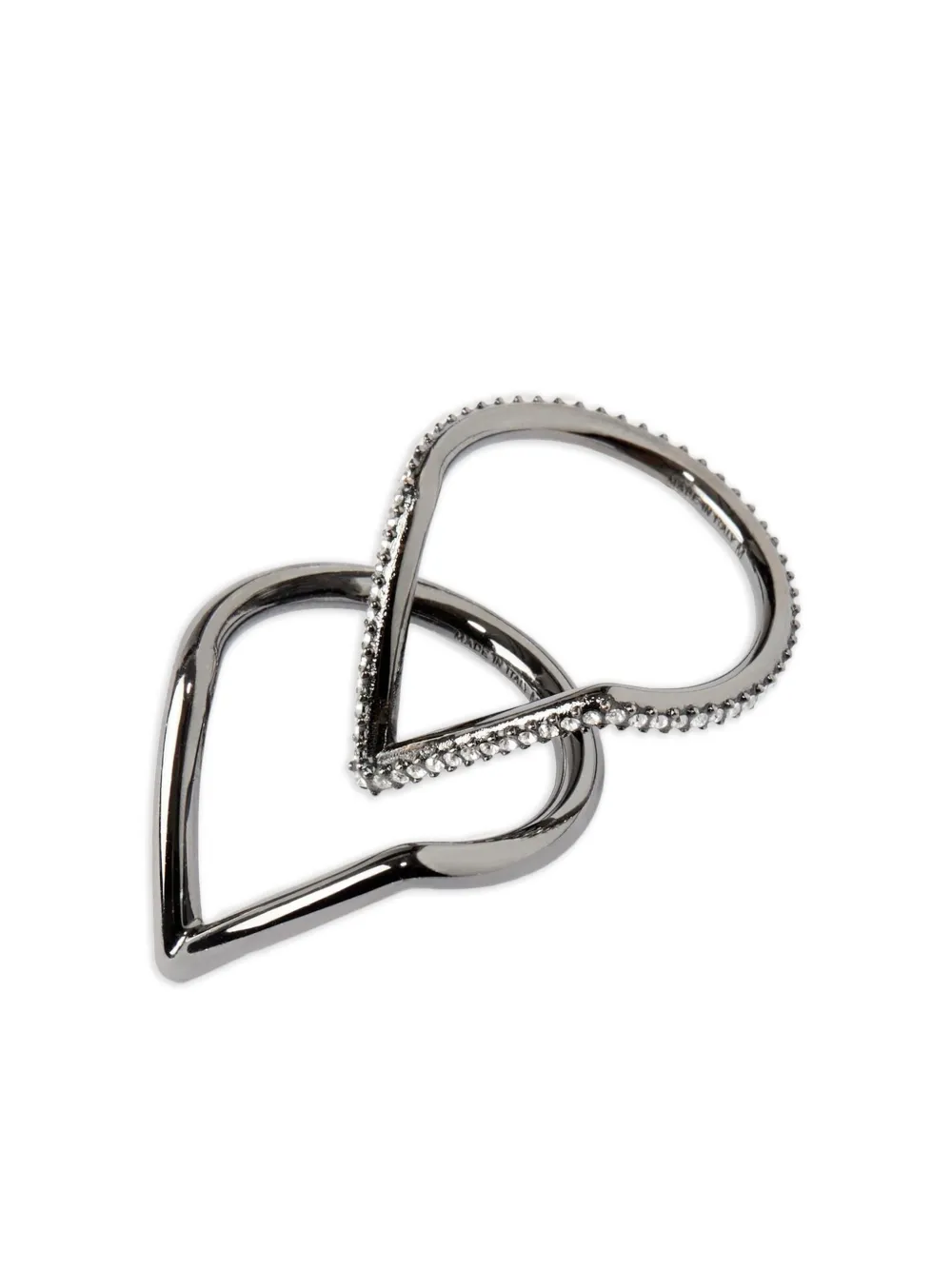 Valentino Garavani Set anello VLogo Signature - Argento