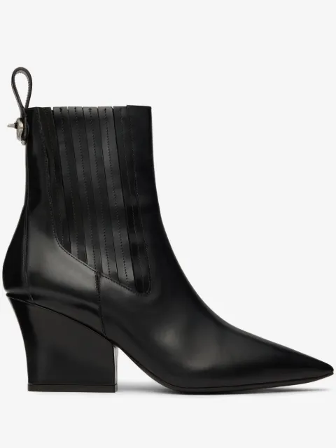 Valentino Garavani botas VLogo Lockette con tacón de 75mm