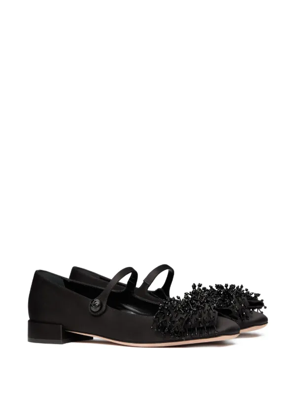 VALENTINO GARAVANI★メリージェーン バレリーナ★税・送料込 Valentino Garavani Mary-Jane Preshoes 20MM Ballerinas in
