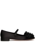 Valentino Garavani 20mm Bowjane Mary-Jane ballerina shoes - Black