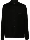 Zegna padded shirt - Black