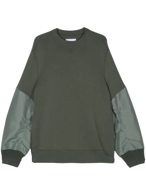 sacai sweat en sergé