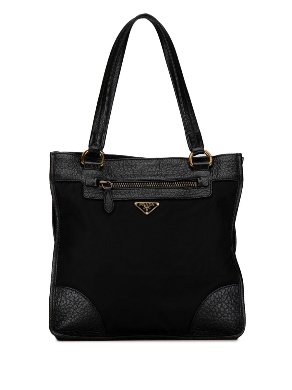 Prada Pre-Owned 2013-2023 Tessuto tote bag - Zwart