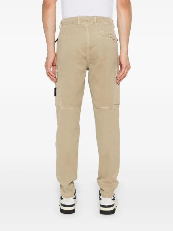 Stone Island コンパスバッジ カーゴパンツ | ブラウン | FARFETCH JP