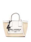 Karl Lagerfeld small Rue St-Guillaume tote bag - White