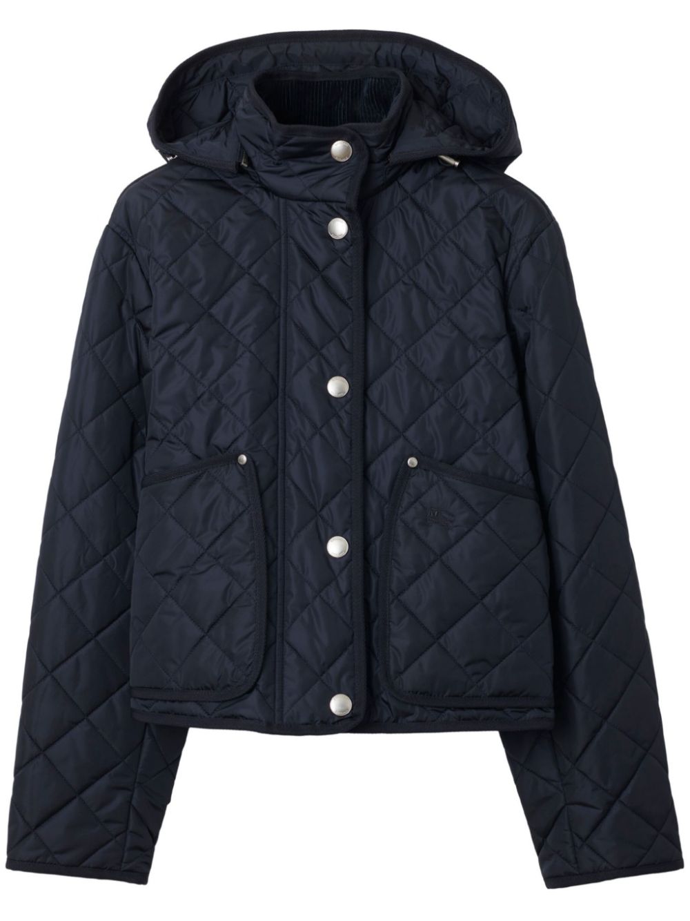 cropped quilted jacket