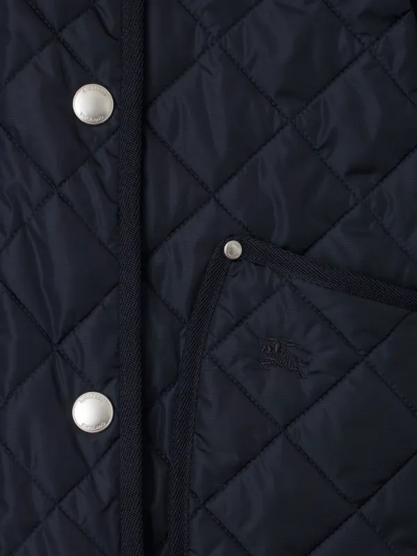 【関税＆送料込み】Burberry Cropped Quilted Jacket Burberry Cropped Quilted Jacket – Ellie Belle