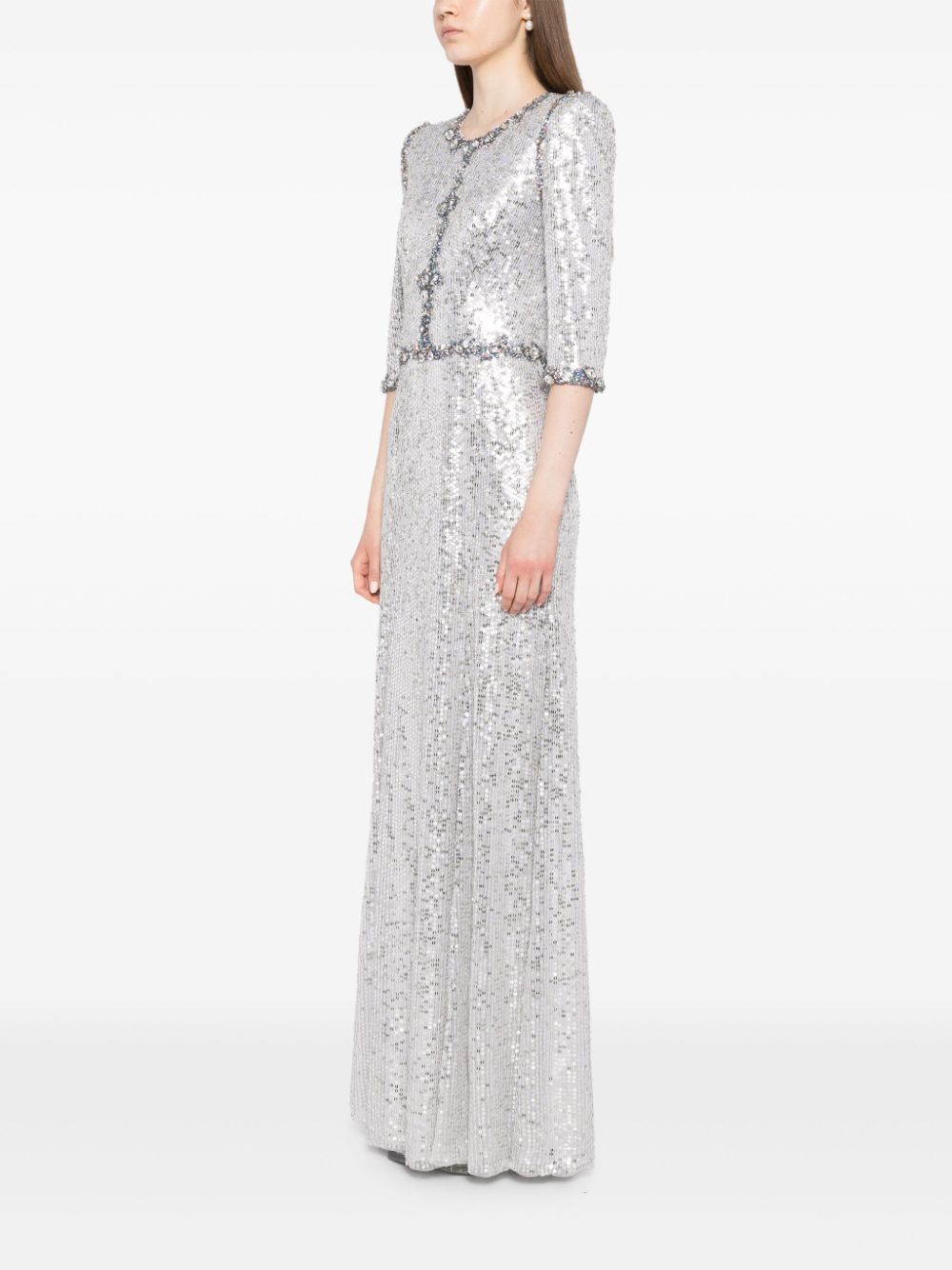 Jenny Packham Pretty Thing crystal-embellished gown Women