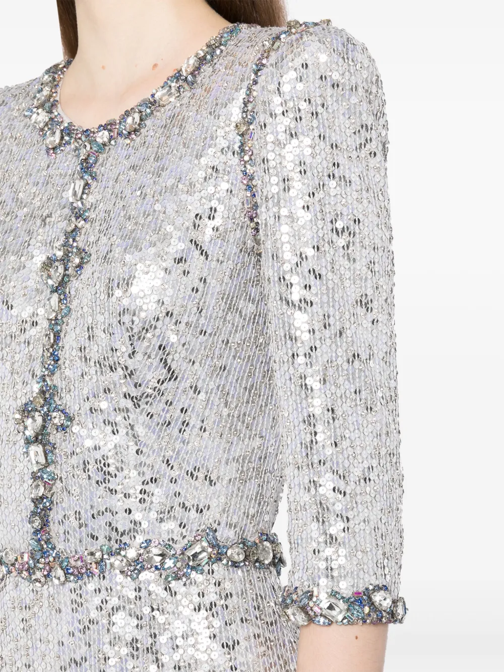 Jenny Packham Pretty Thing crystal-embellished gown Women