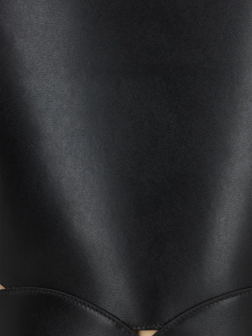Jil Sander Curve schoudertas Zwart
