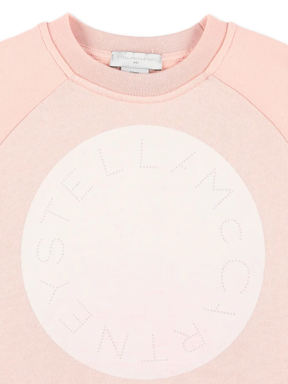 Stella McCartney Kids Sweater met logoprint Roze