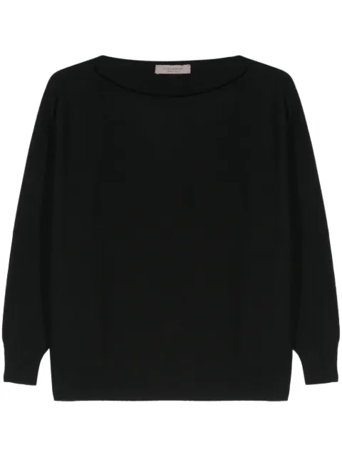 D.Exterior fine-knit sweater 
