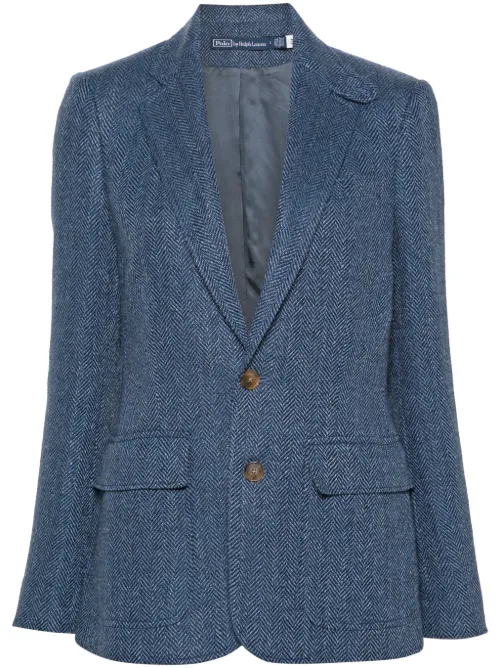Blazer à motif de chevrons - Polo Ralph Lauren - Modalova