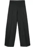 D.Exterior high-waist palazzo pants - Grey