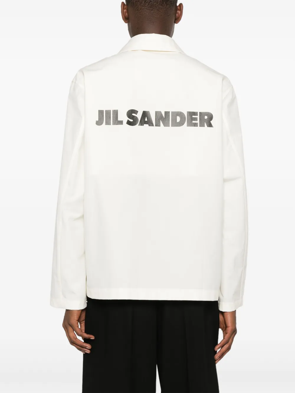 Jil Sander Jack met logo Beige