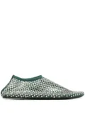 Christopher Esber Minette ballerina flats - Green