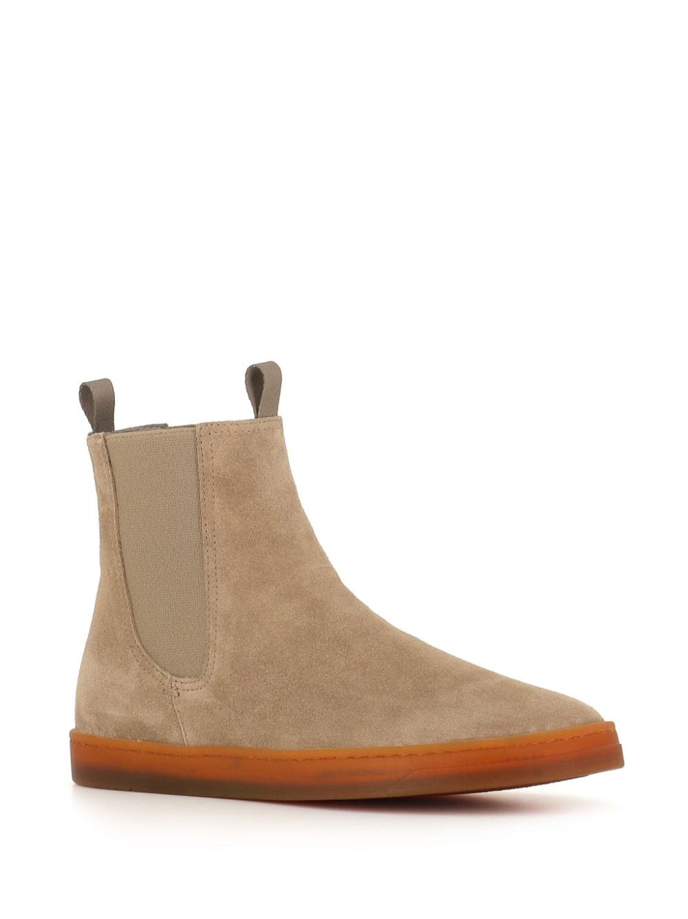 Officine Creative elasticated leather boots - Beige