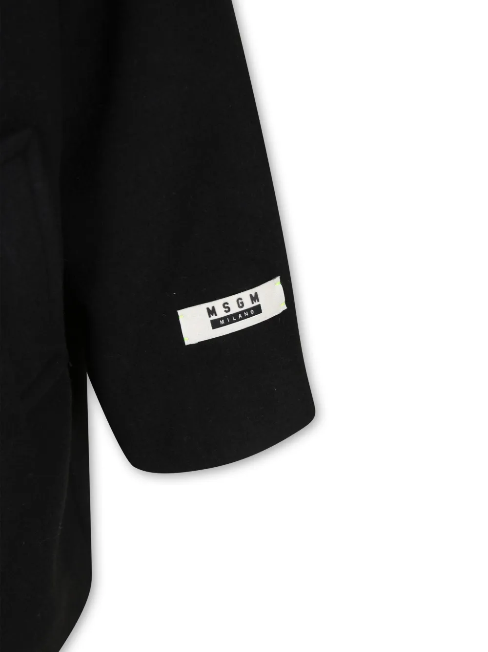 MSGM Kids Jack met logopatch Zwart