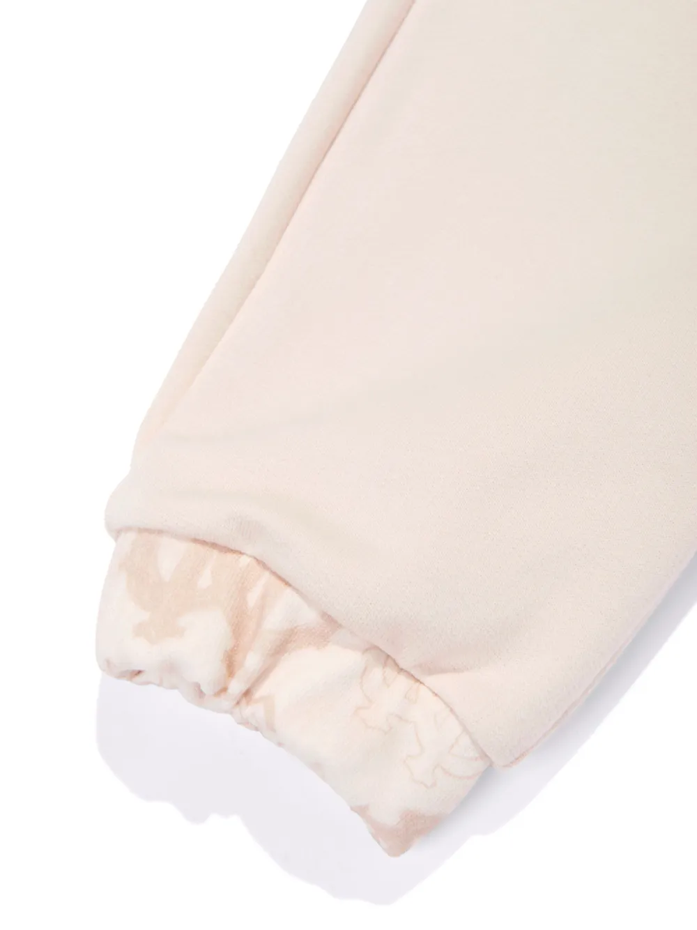 Roberto Cavalli Junior Jersey trainingsbroek met print Beige